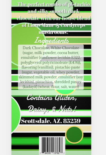 Dubai Mushroom Chocolate 500MG