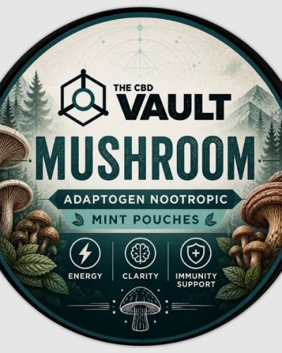 Mint Mushroom Pouches